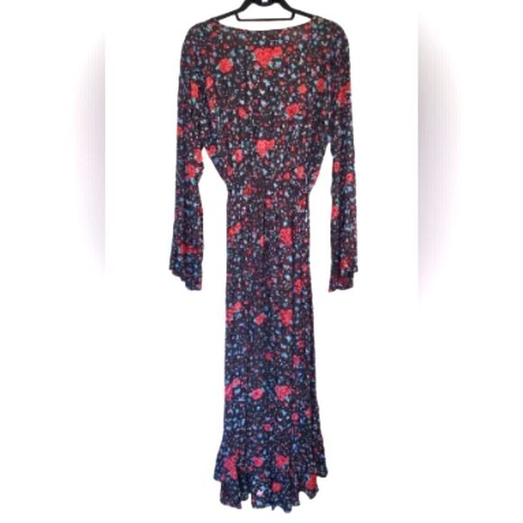 House of Skye blossom Flamenco midnight dress, NWT,  size m/l - Picture 2 of 6